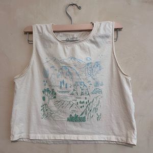 Iconic National Parks Women's Crop Tank